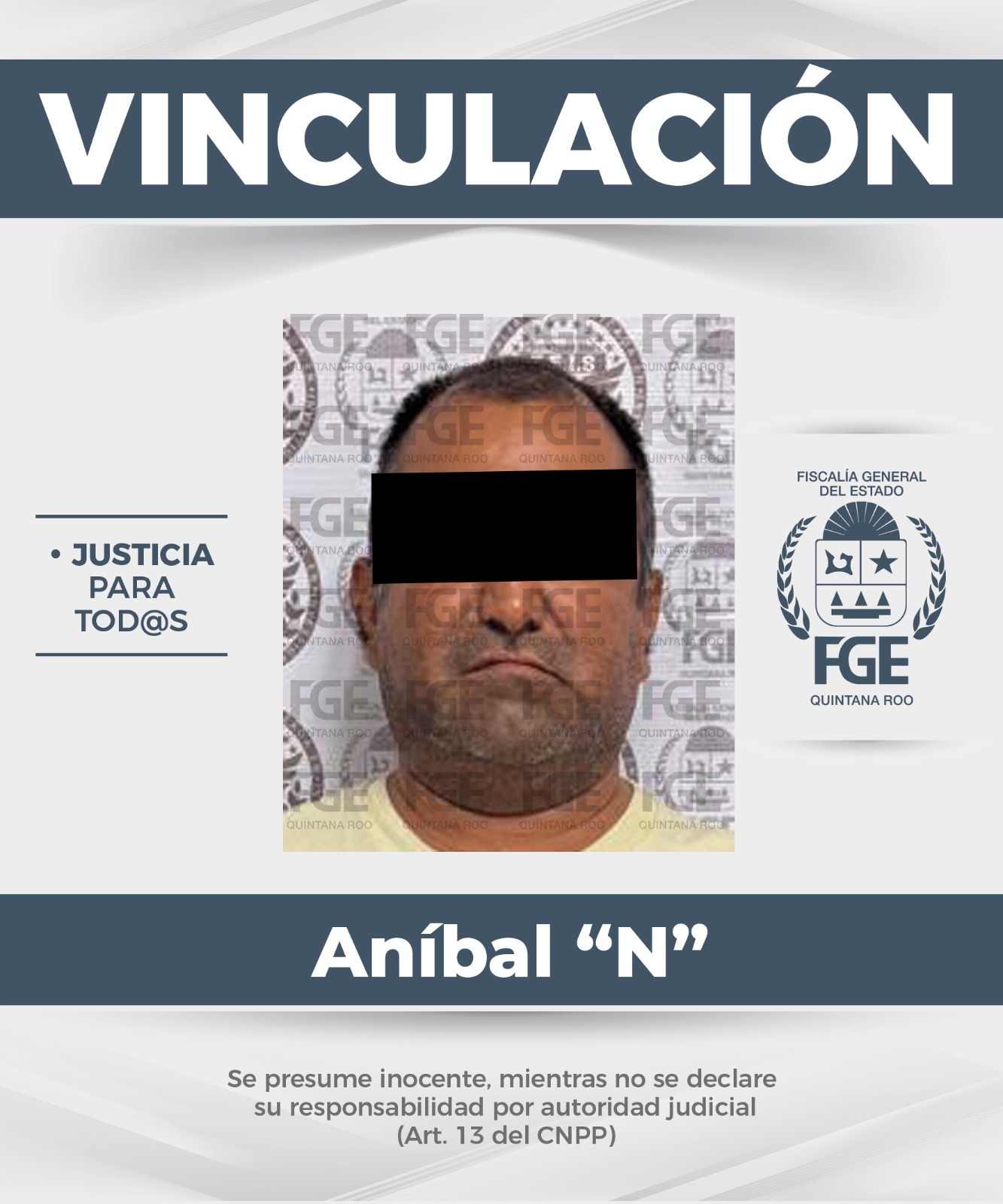 Vinculan a proceso a sujeto por extorsión en Benito Juárez
