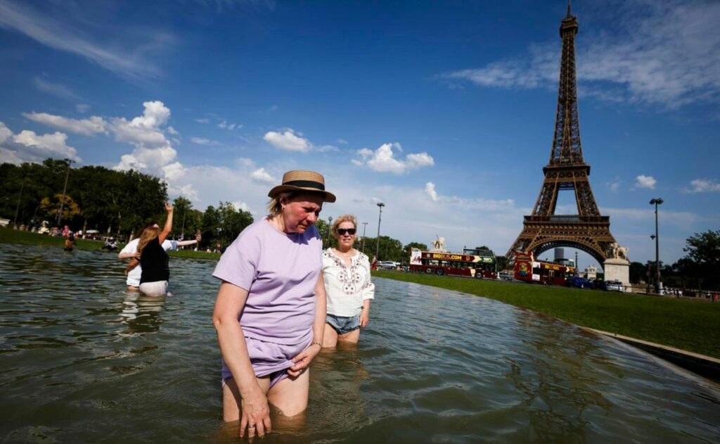 Ola de calor en Francia deja 40 muertos por ahogamiento
