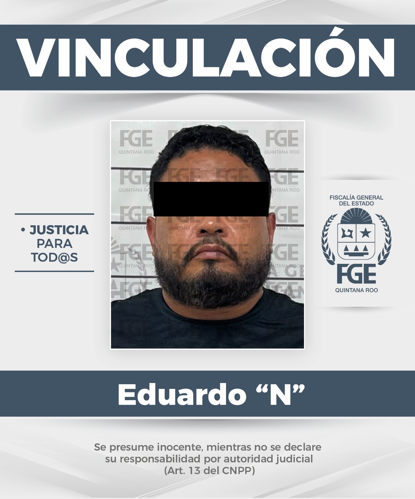 Vinculan a proceso a hombre por trata en Benito Juárez