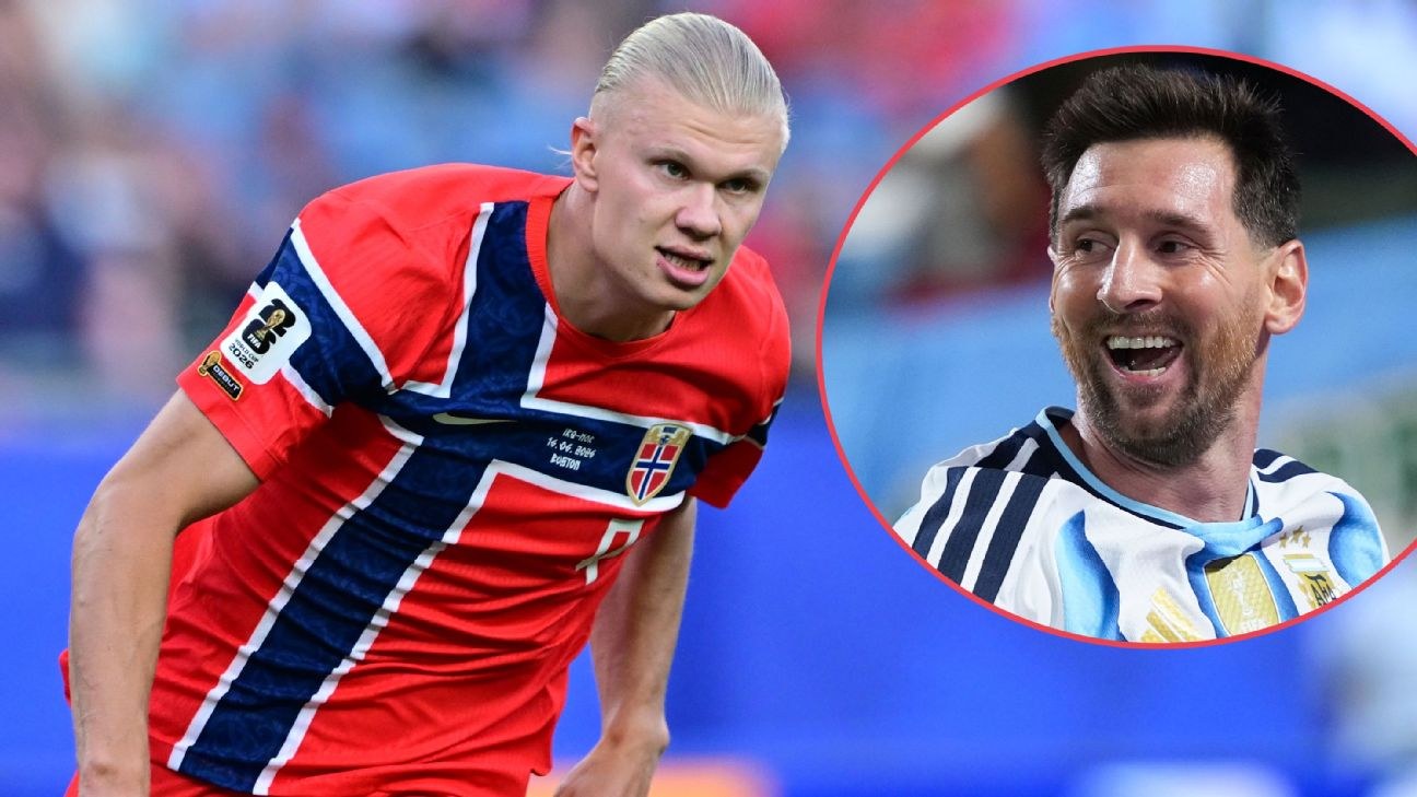 Haaland reconoce triplete de Messi en Mundial 2026