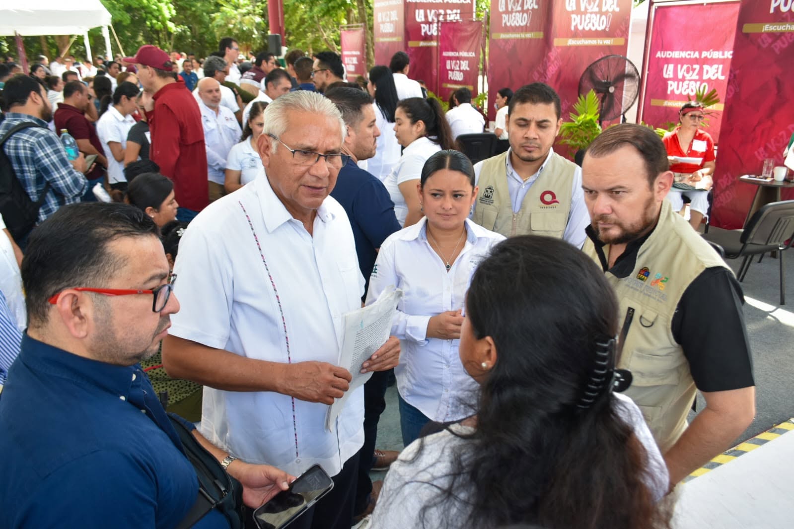 Fiscalía de Quintana Roo atiende a ciudadanos en Puerto Morelos
