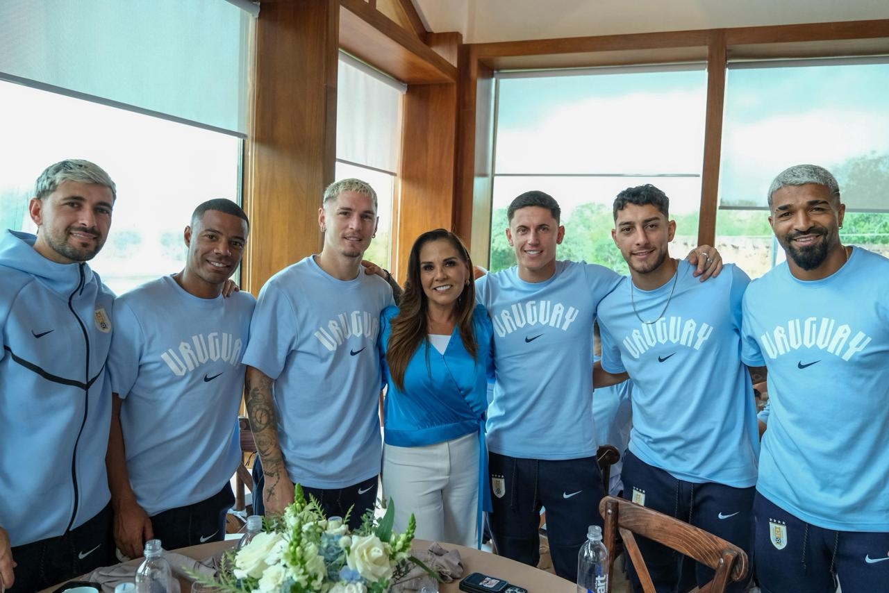 Uruguay instala campamento mundialista en Riviera Maya