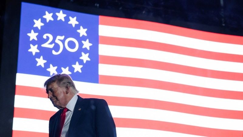 Celebración del 250 aniversario de EE.UU. se fragmenta con Trump