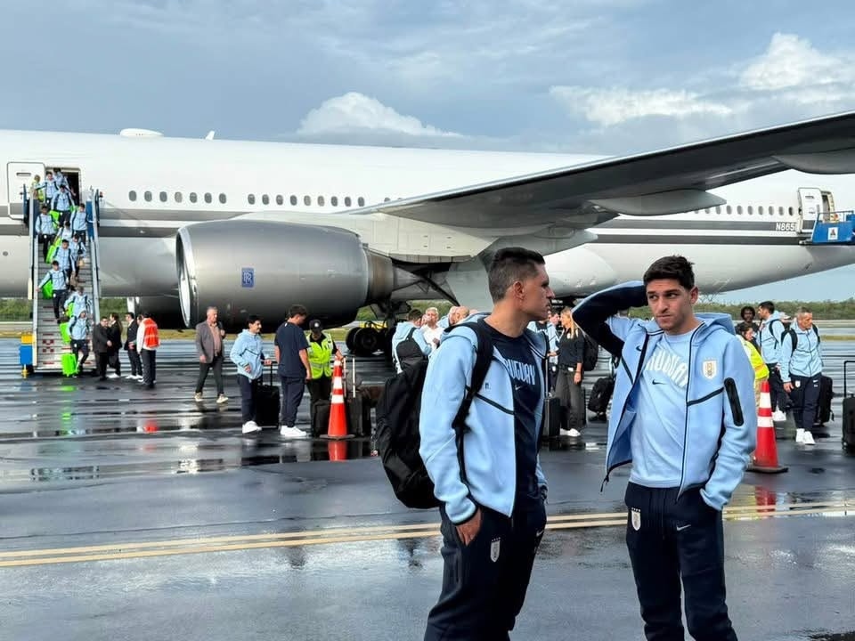 Selección de Uruguay inicia preparación en Cancún