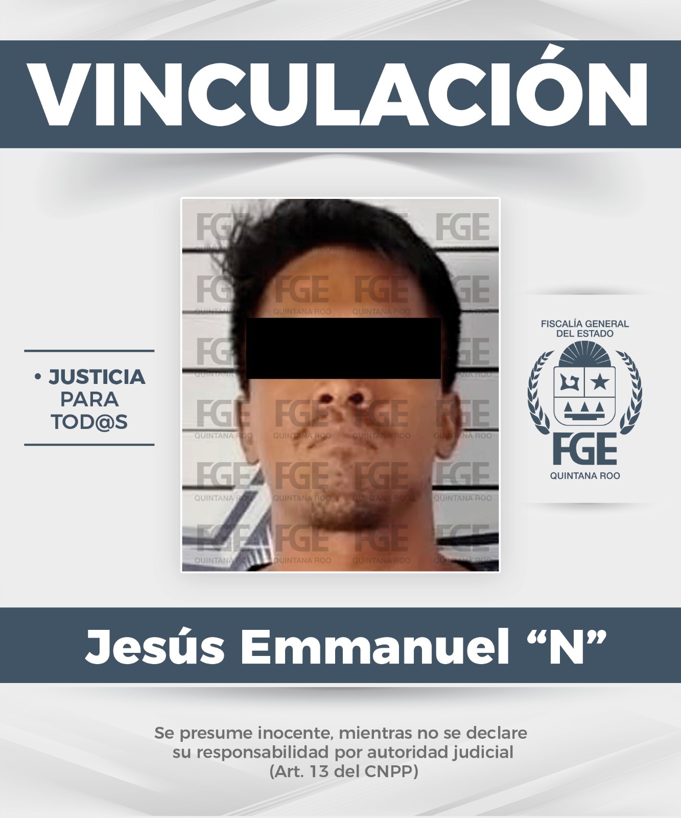 Vinculan a proceso a hombre por extorsión en Benito Juárez