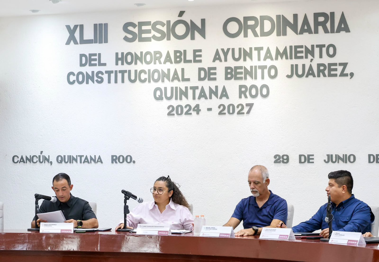 Benito Juárez fortalece seguridad y gestión ambiental