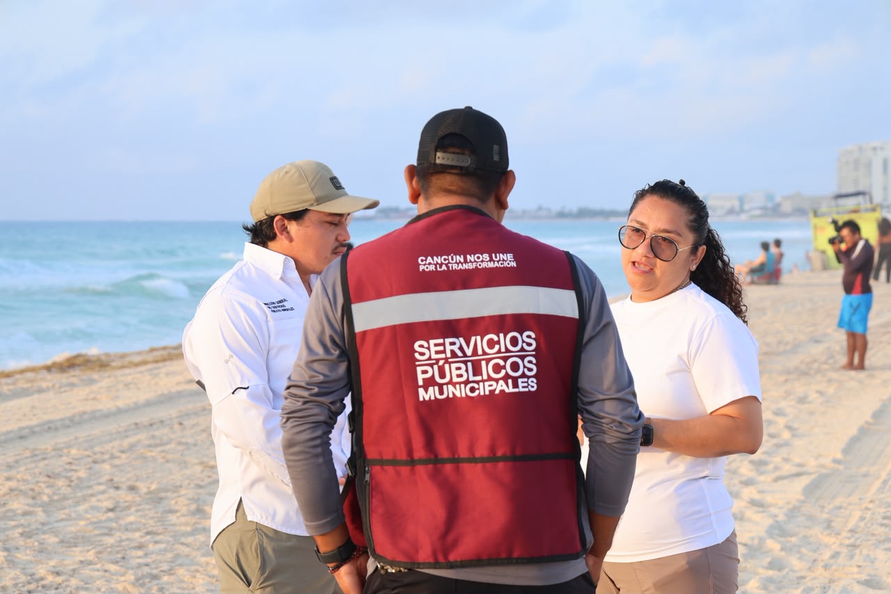 Benito Juárez mantiene playas limpias y seguras en 2026
