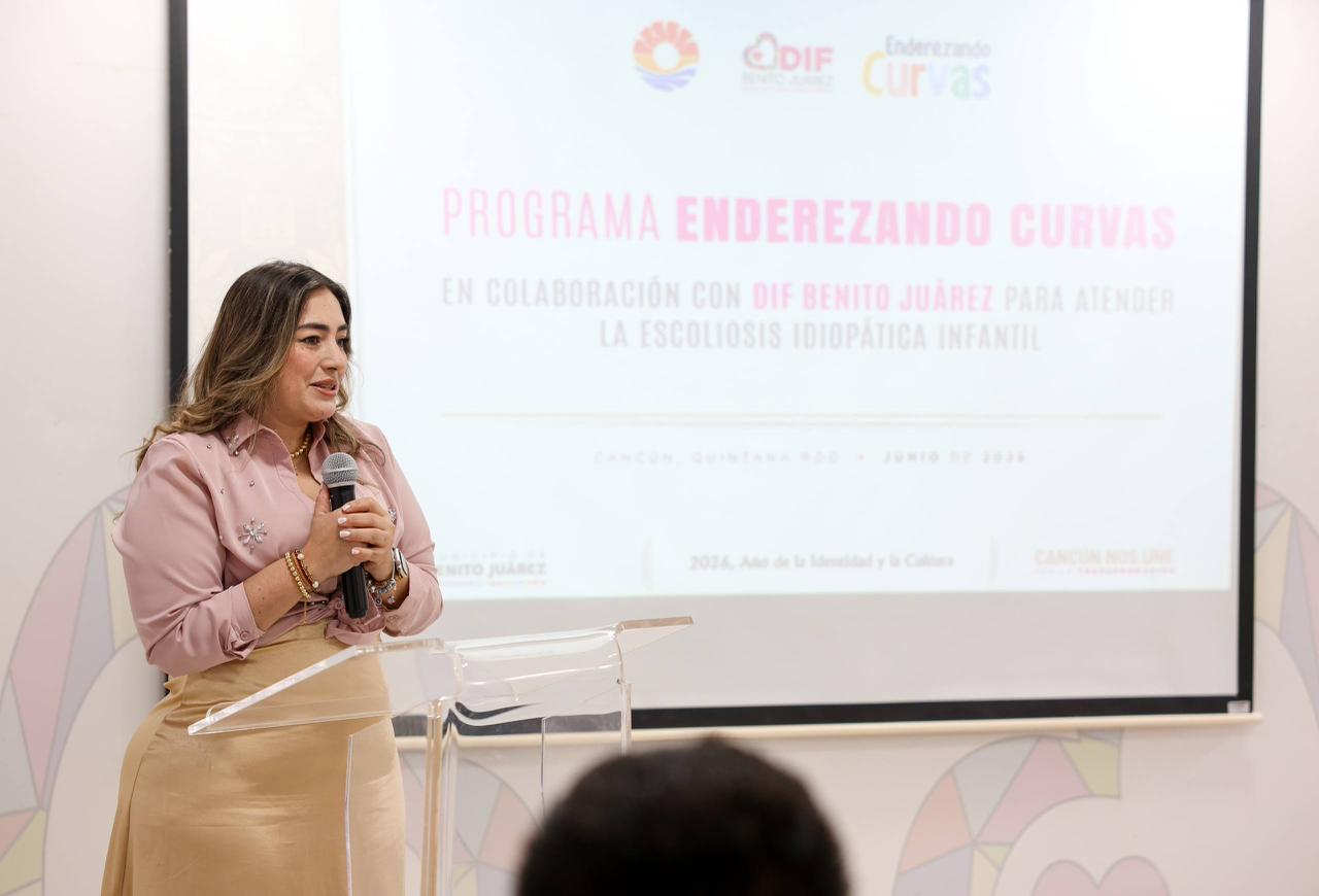 Cancún impulsa cirugías gratuitas para escoliosis infantil