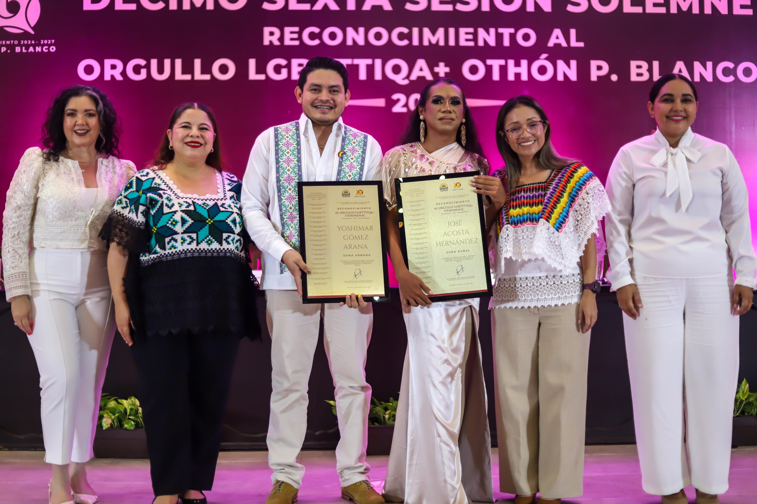 Othón P. Blanco reconoce al Orgullo LGBTTTIQA+ 2026