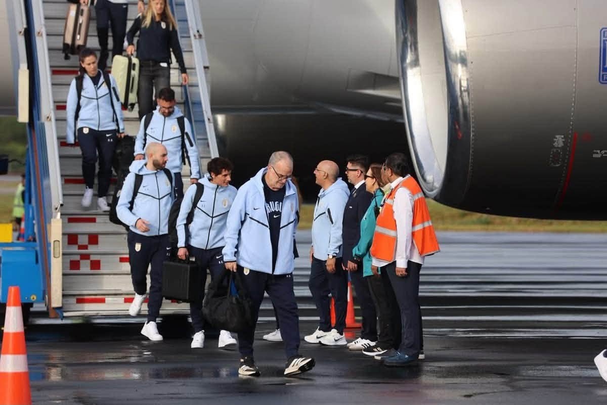 Selección de Uruguay inicia preparación en Cancún