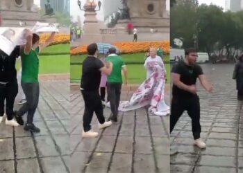 VIDEO//⚽🚨 Aficionados agreden a madres buscadoras