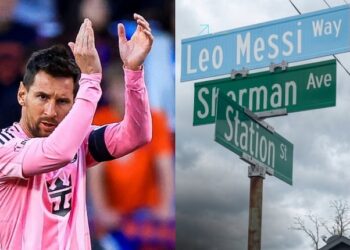 Crean en Nueva Jersey calle dedicada a Lionel Messi