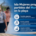 Isla Mujeres proyectará partidos del Mundial en la playa