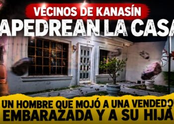 Vecinos de Kanasín apedrean la casa de un hombre