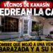 Vecinos de Kanasín apedrean la casa de un hombre