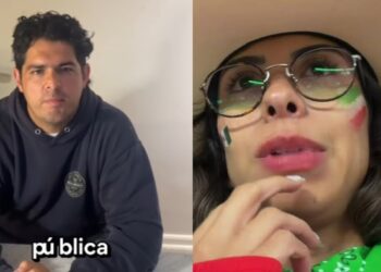 🍺 VIDEO: Le lanza cerveza a una chica y después sale a disculparse por presión social