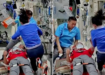 VIDEO🚀 China realiza su primer simulacro de rescate médico en el espacio
