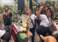 VIDEO💃 Mujer despide a su esposo con reguetón y desata polémica