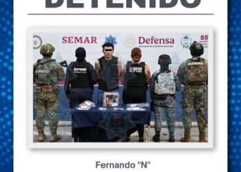 Detienen a dos por presuntos narcóticos en Cancún