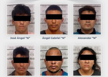 Detienen a seis por narcomenudeo en Benito Juárez