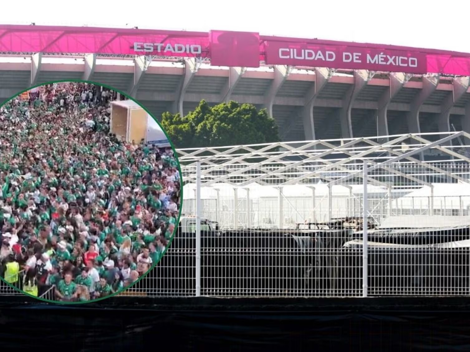 Caos en filtros del Estadio Ciudad de México previo al Mundial