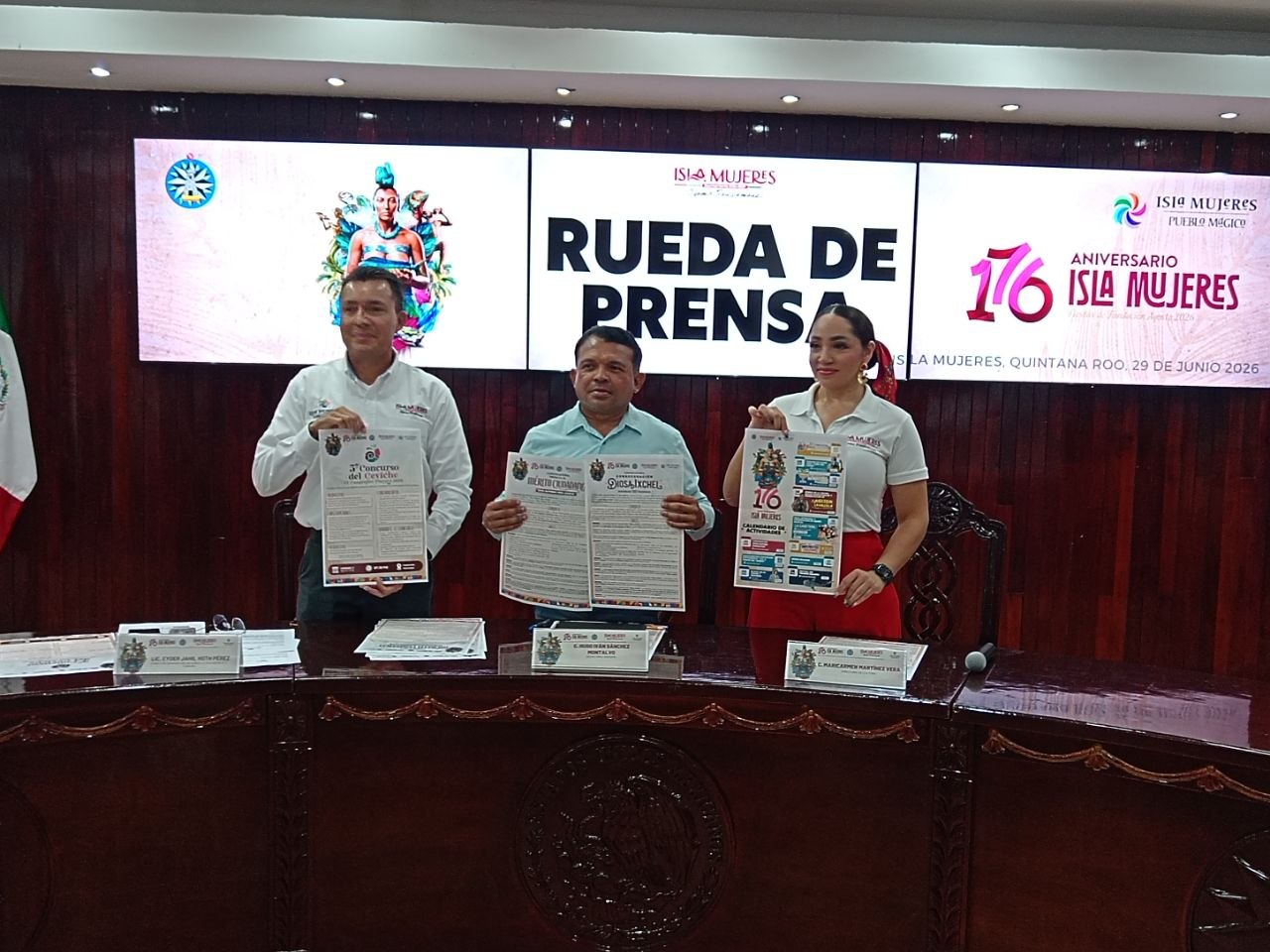 Isla Mujeres anuncia actividades para su 176 aniversario