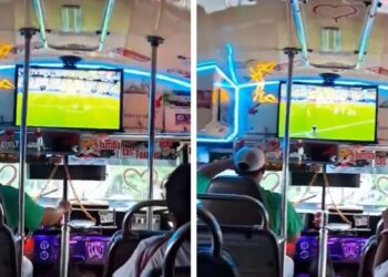 VIDEO;🚍⚽ Chofer mexicano lleva el Mundial 2026 a su camión