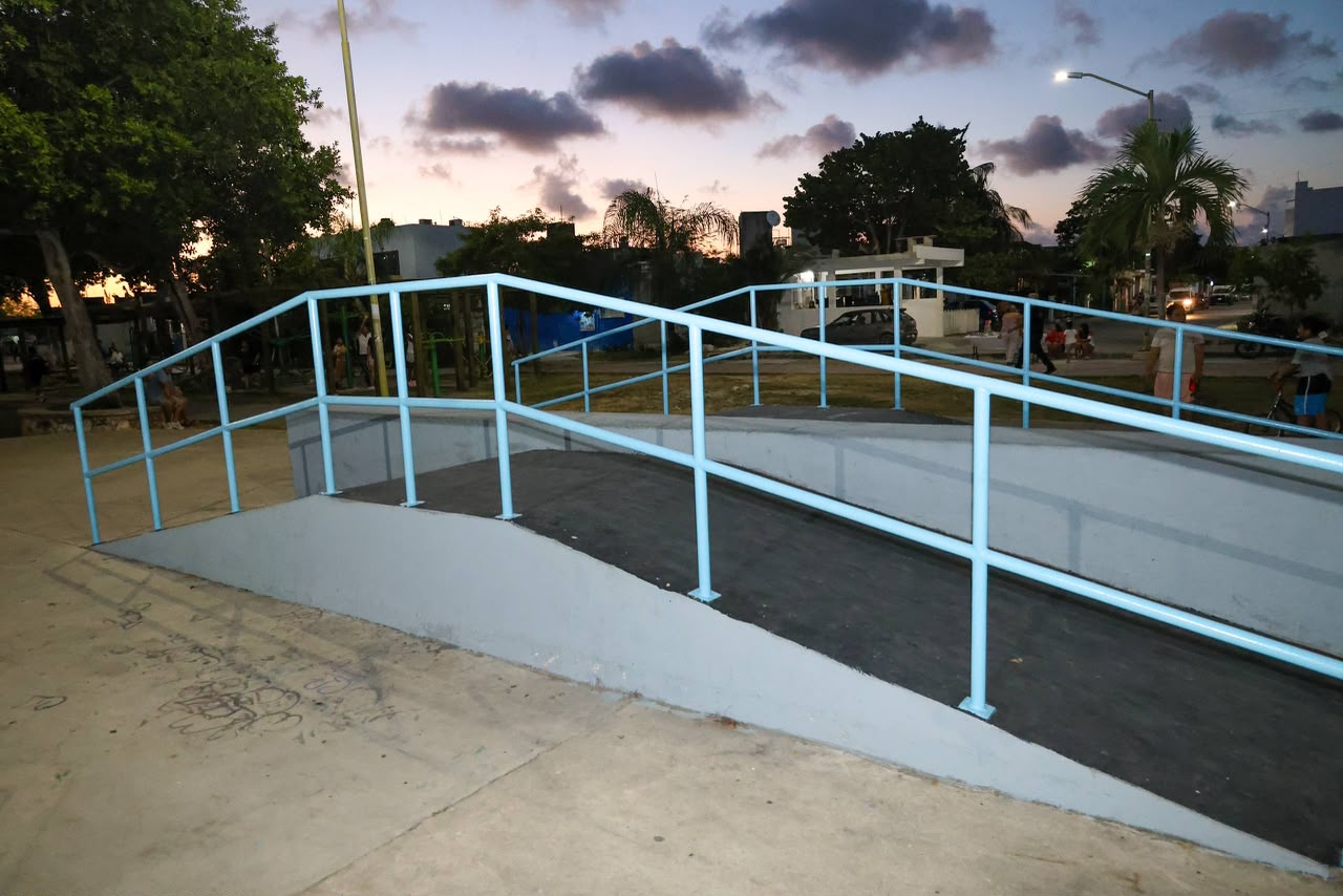Ayuntamiento rehabilita cancha en Ciudad Natura
