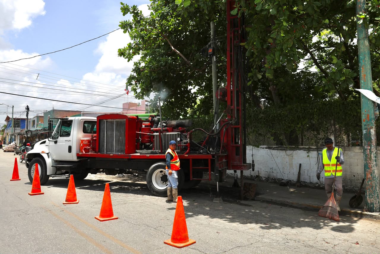 Brigada integral mejora parques en Supermanzanas 71 y 90