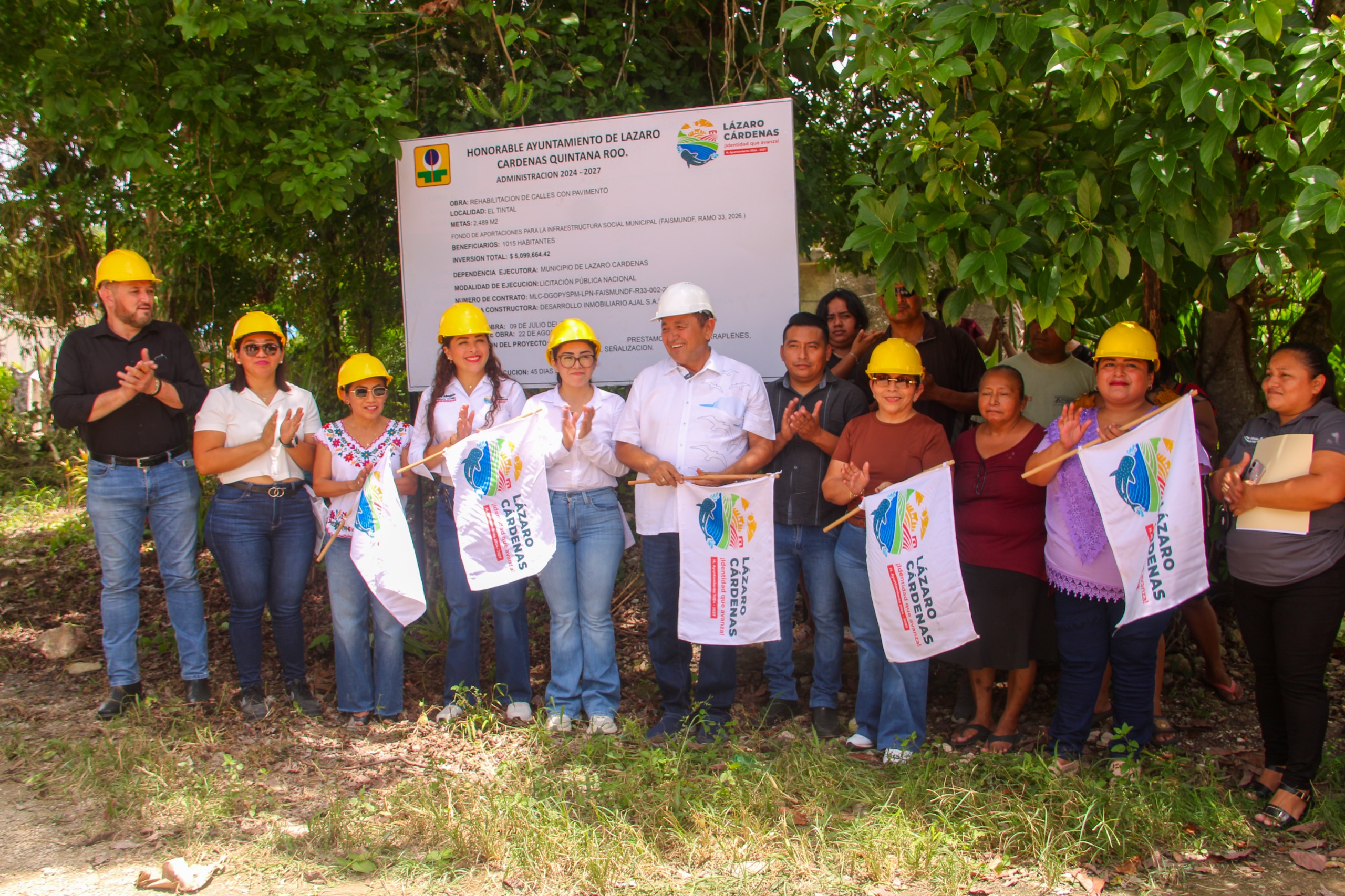 Inicia rehabilitación de calles en El Tintal, Lázaro Cárdenas