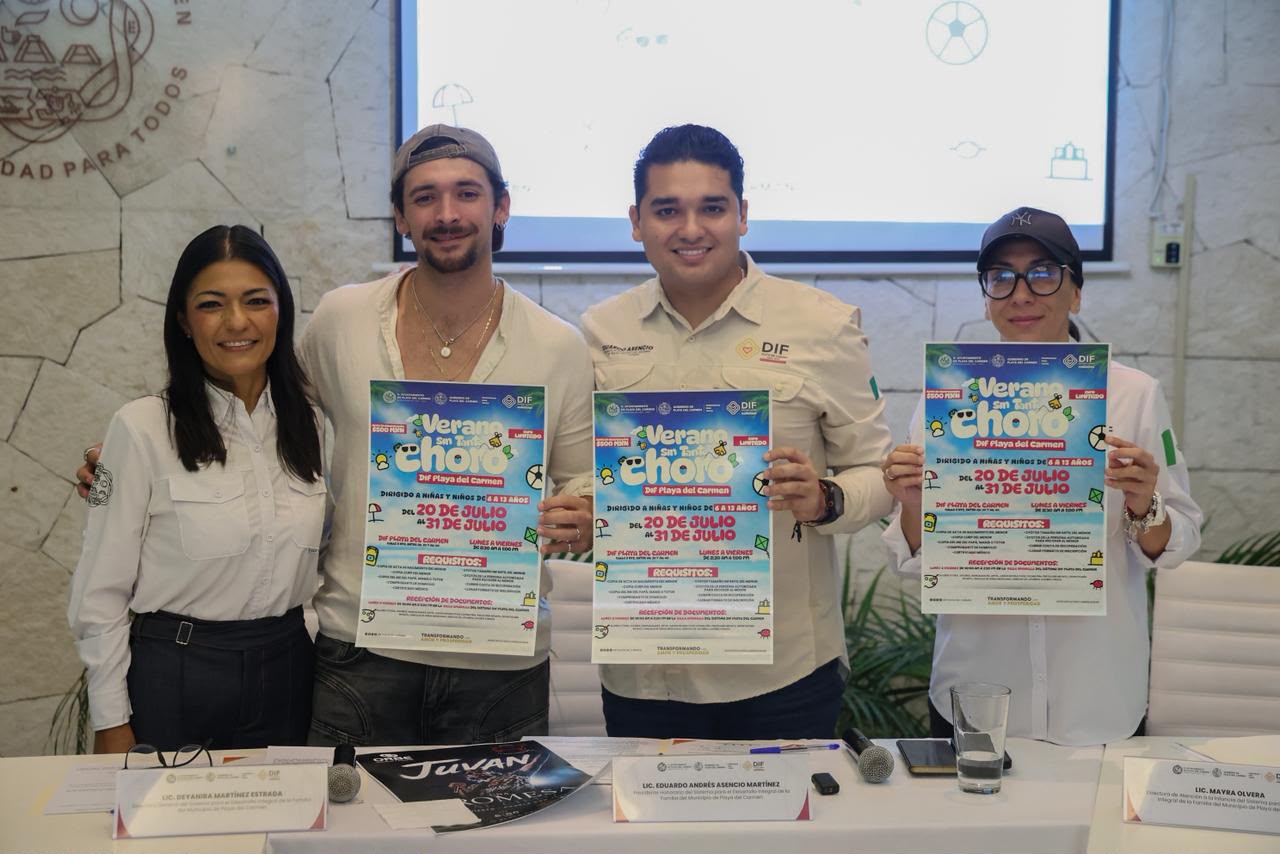 DIF Playa del Carmen lanza curso de verano 2026