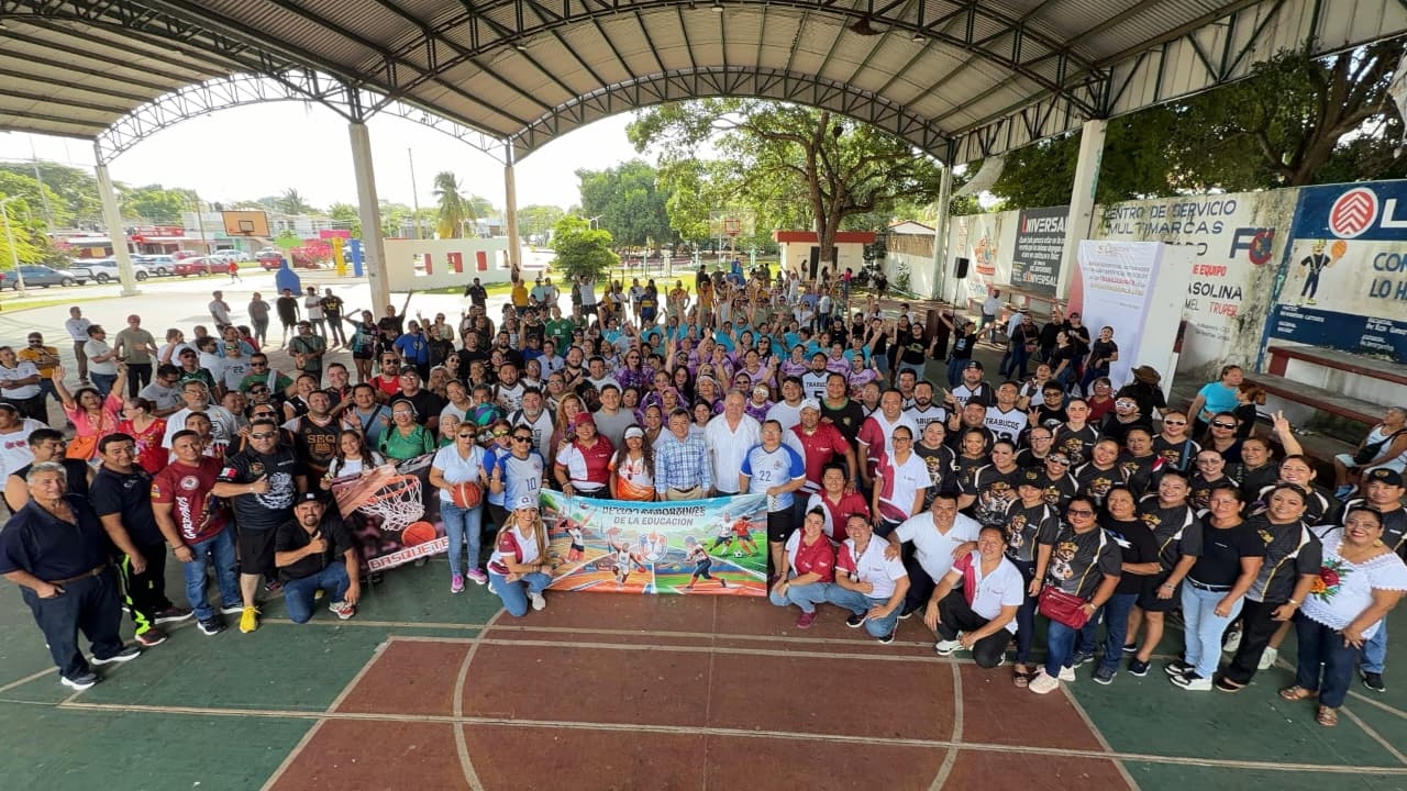 Inician juegos deportivos municipales para educadores 2026