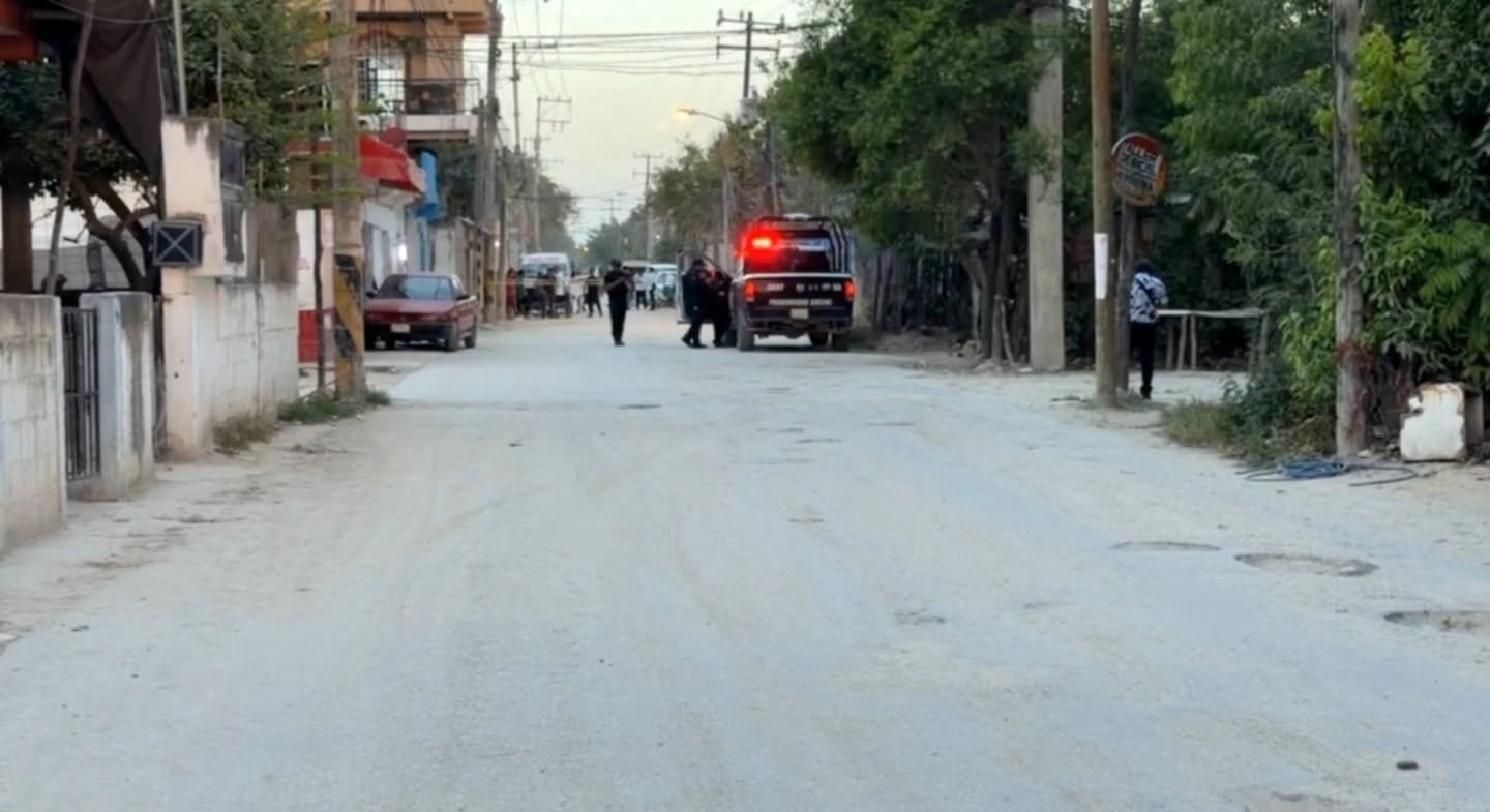 Ejecutan a hombre en colonia Valle Verde de Cancún