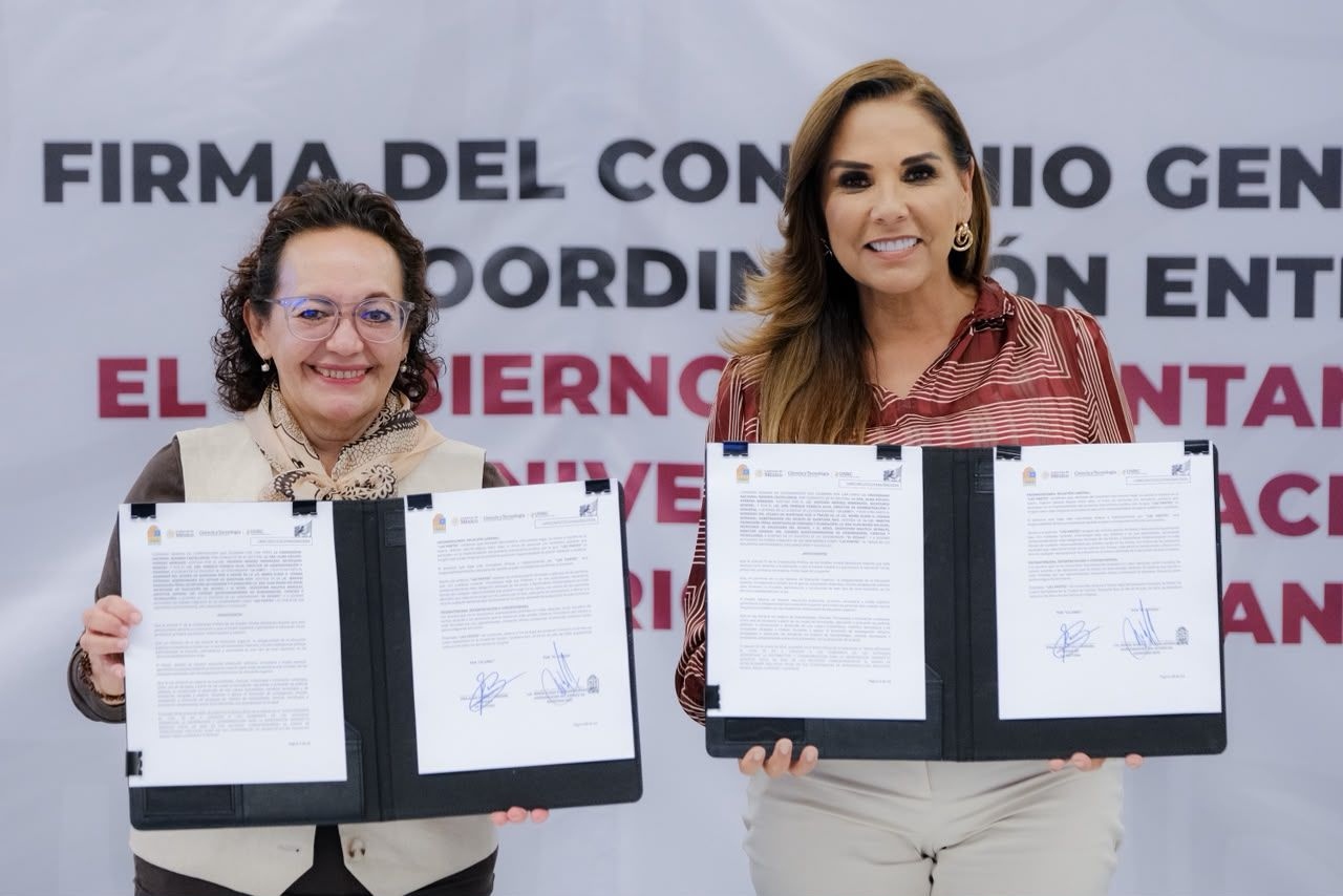 Firman convenio para nueva universidad en Quintana Roo