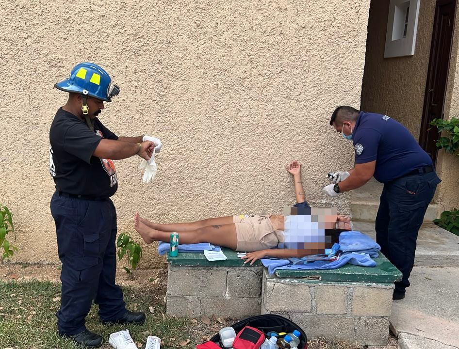 Explota secadora y causa incendio en Playa del Carmen