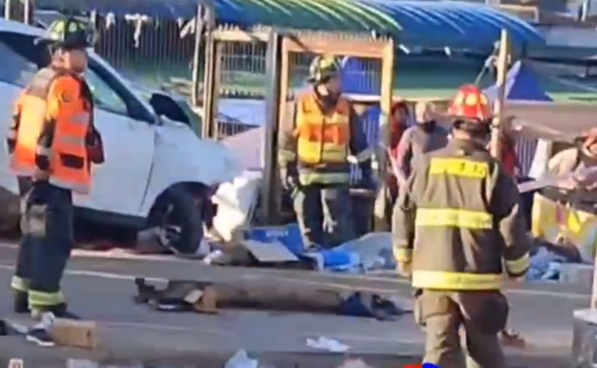 Seis muertos tras atropellamiento en feria de Viña del Mar