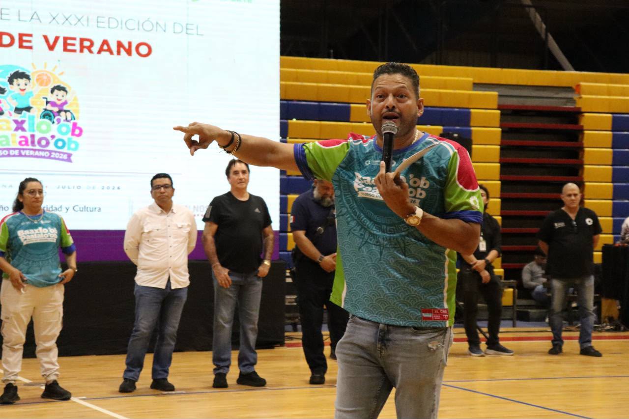 Arranca XXXI Curso de Verano en gimnasio Kuchil Baxal