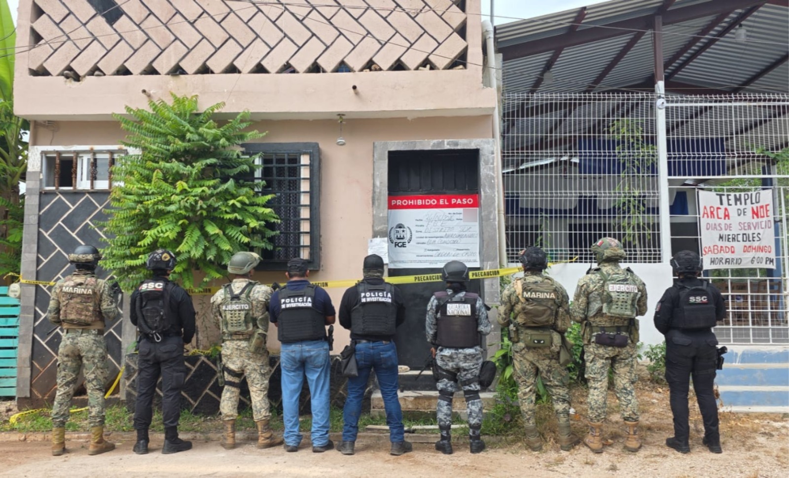 Catean 9 inmuebles por delitos contra la salud en Quintana Roo