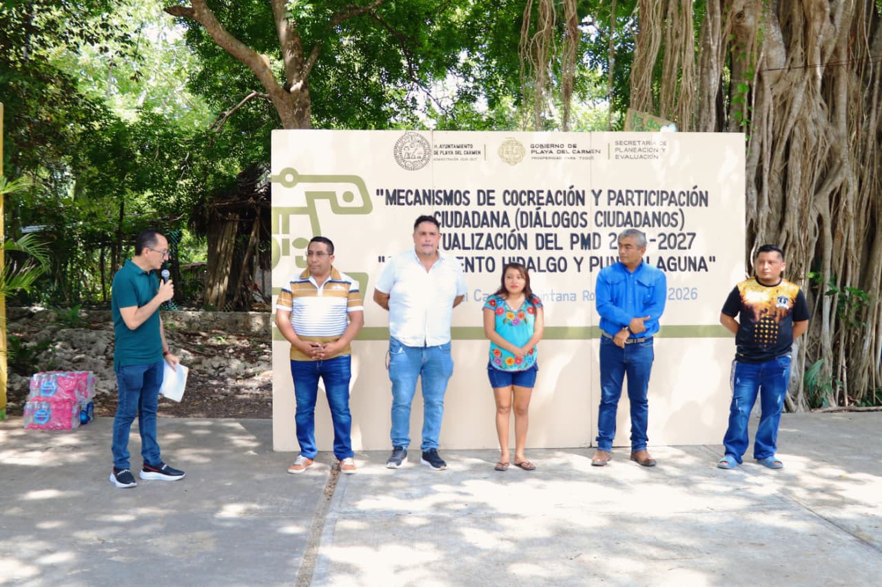 Playa del Carmen impulsa diálogos ciudadanos en comunidades