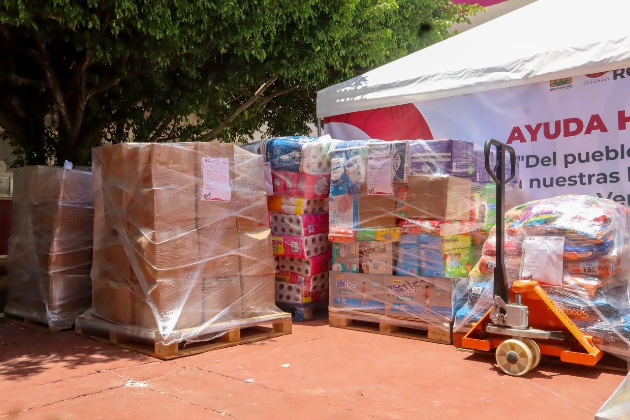 Chetumal envía ayuda humanitaria a Venezuela