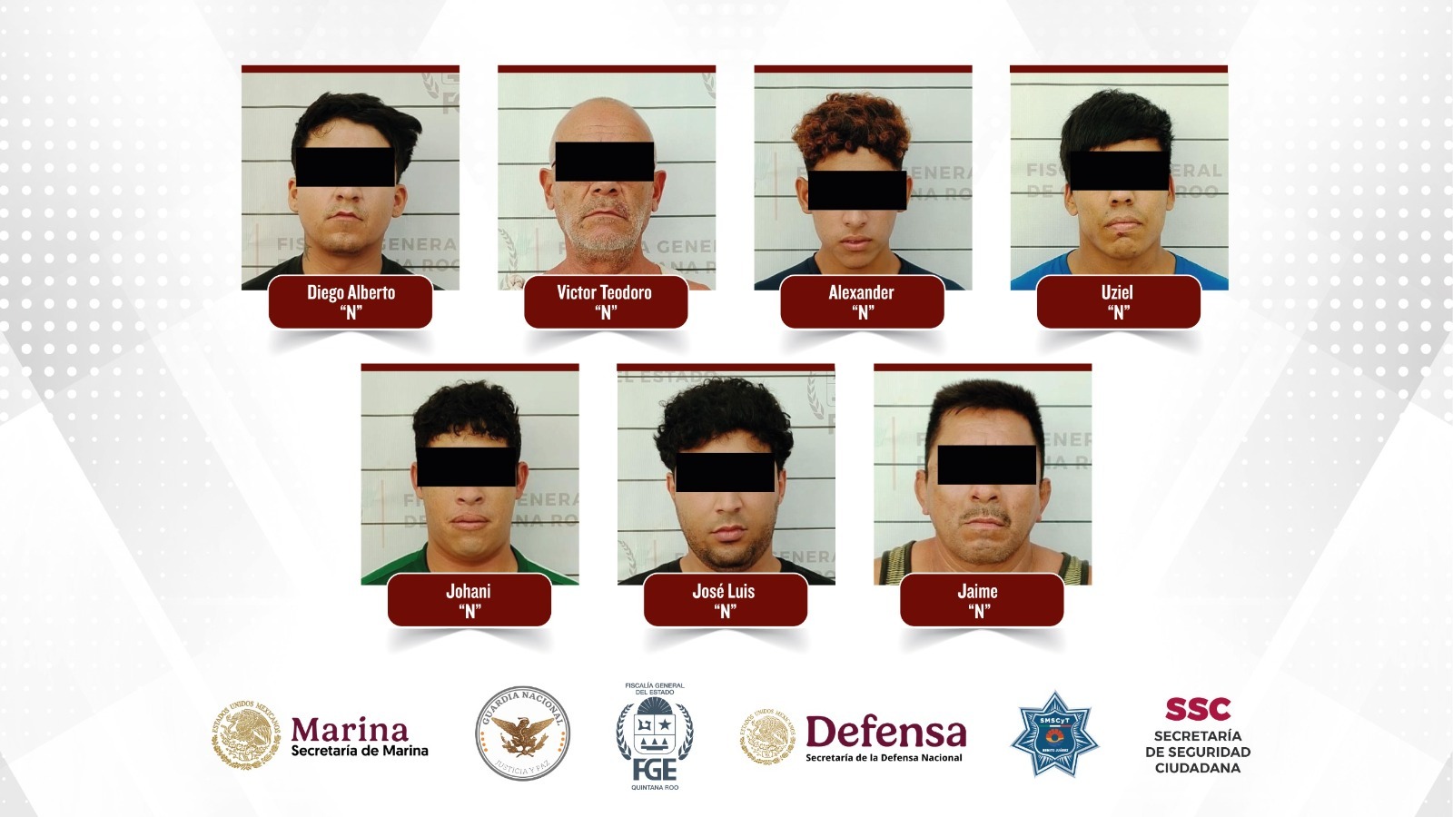 Desmantelan dos narcoviveros en Benito Juárez y Playa del Carmen