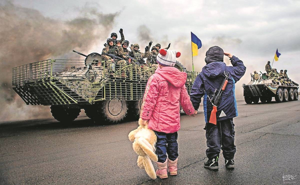 Expertos alertan militarización rusa de niños ucranianos
