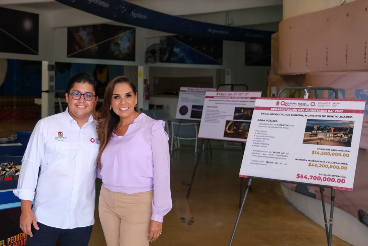 Cancún anuncia renovación del Planetario Ka’Yok’