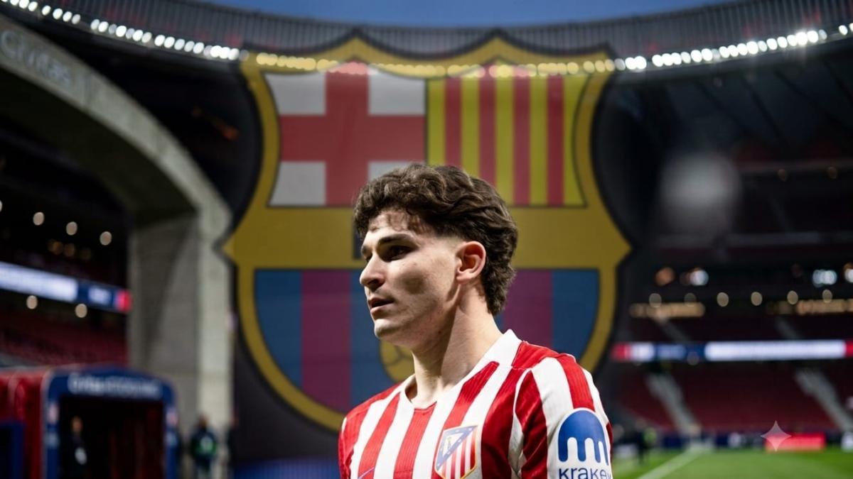 Atlético denuncia al Barcelona ante la RFEF por Julián Álvarez
