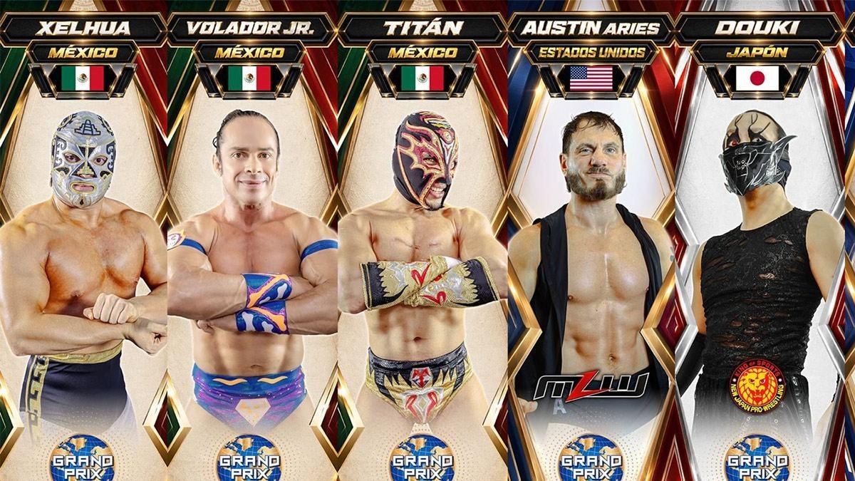 CMLL anuncia primeros luchadores para Grand Prix 2026