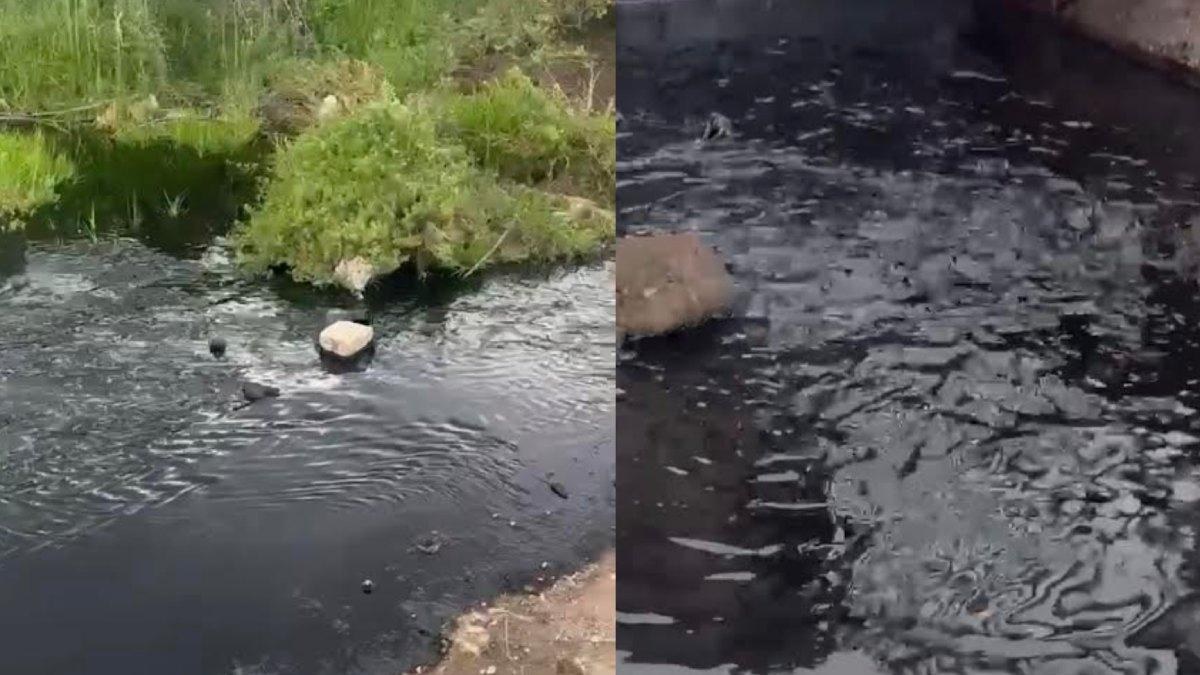 Nuevo derrame de combustóleo en Pachuca, Hidalgo