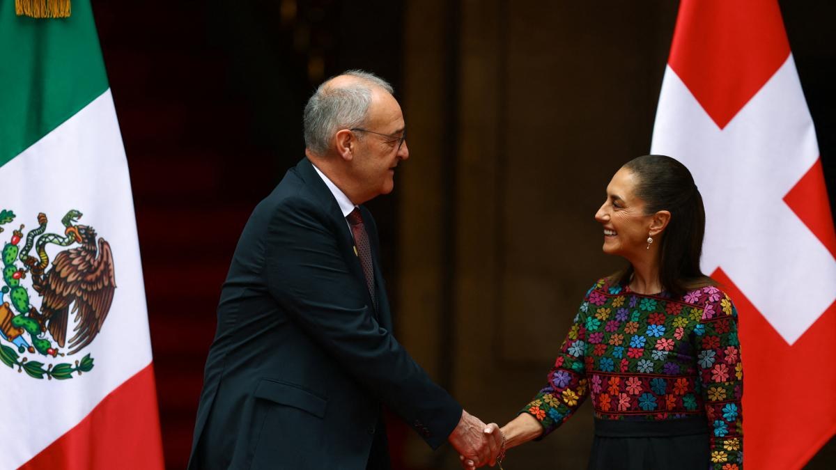 Sheinbaum y presidente de Suiza buscan impulsar inversiones