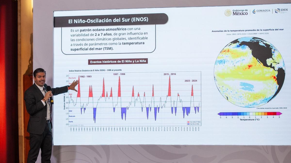 El Niño podría alcanzar máxima intensidad en diciembre