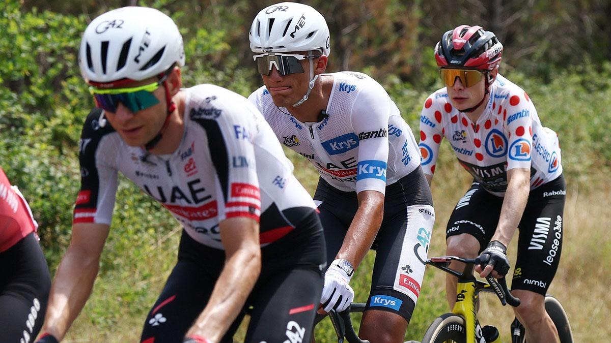 Isaac del Toro mantiene podio tras etapa 8 del Tour