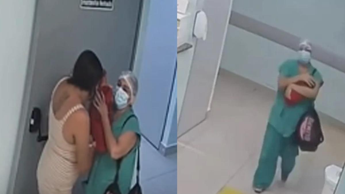 Enfermera intenta robar a recién nacida en hospital de Brasil